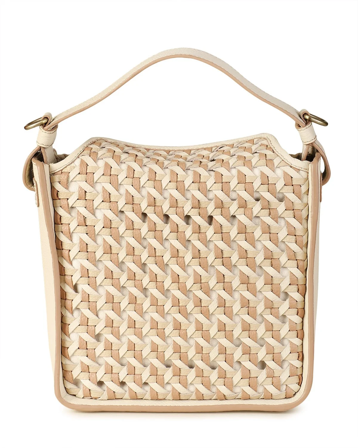 ハンドバッグ GOLDEN  GREY LEATHER TOP HANDLE BAG 202 Crossbody Bag In Stone Grey Distressed Leather